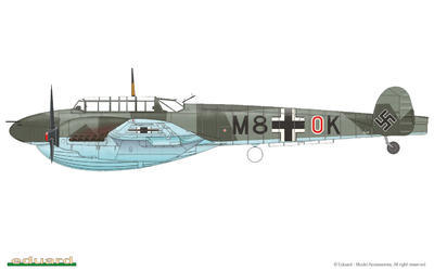 Bf 110C/D 1/72 - 3