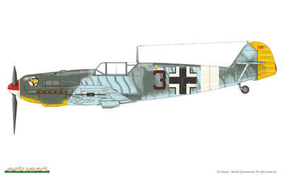Bf 109E-7 Trop 1/48 - 3