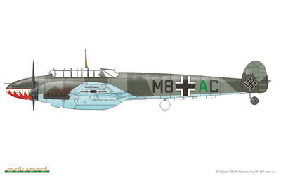 Bf 110C/D 1/72 - 6
